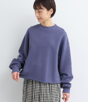 国産裏毛ルーズプルオーバー(オールドネイビー-F)