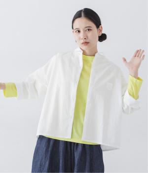 近江晒ブロード　トライアングルシャツ(ホワイト-F)