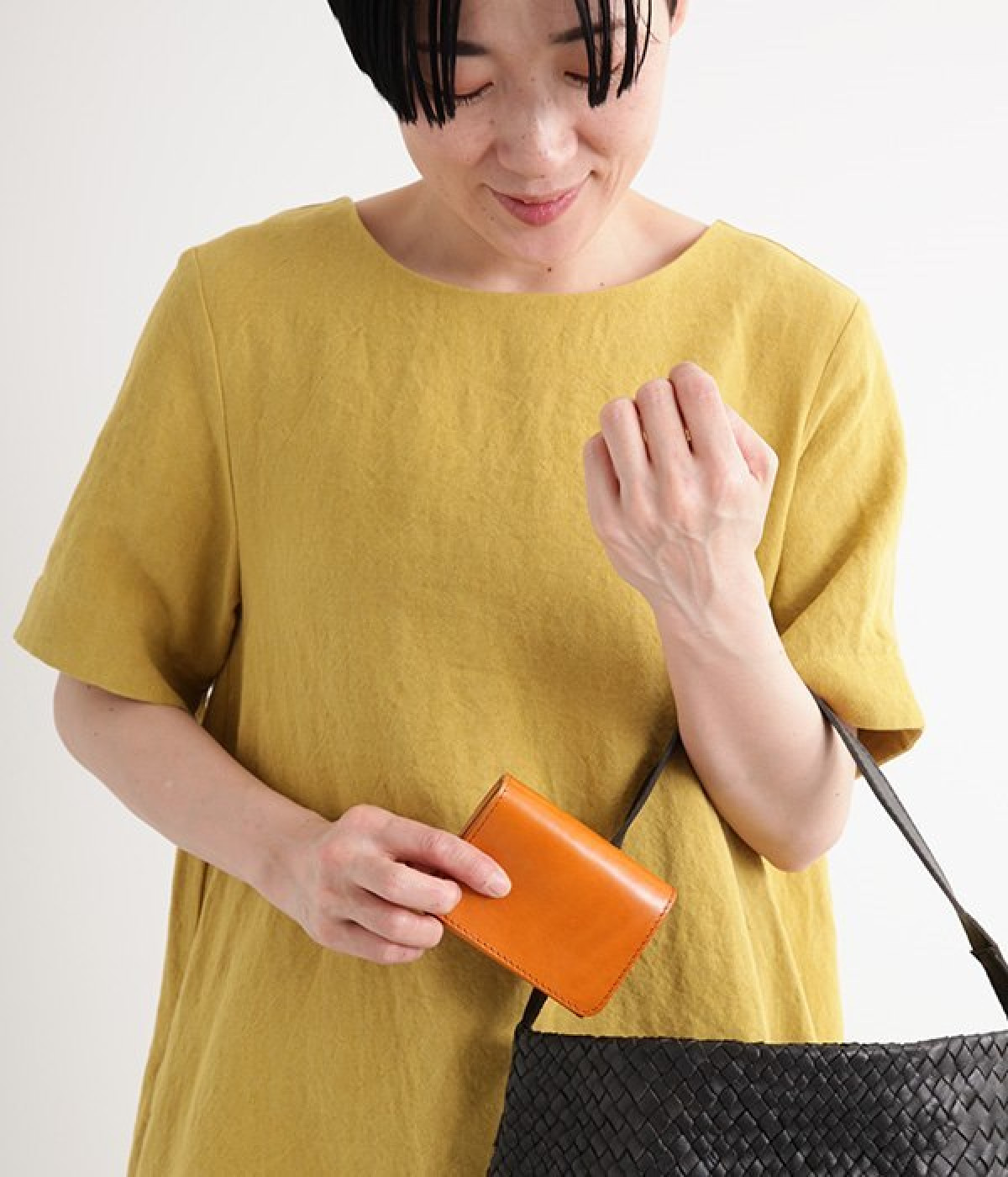 ジーンズミニウォレット2(キャメル-ONESIZE)