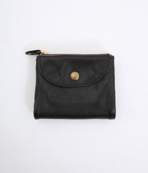 コルド　ダブル2つ折れウォレット(ブラック-ONESIZE)