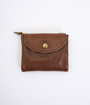 コルド　ダブル2つ折れウォレット(ブラウン-ONESIZE)