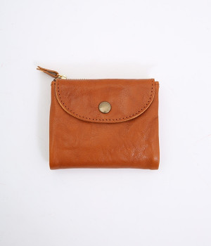 コルド　ダブル2つ折れウォレット(キャメル-ONESIZE)