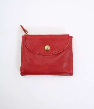 コルド　ダブル2つ折れウォレット(レッド-ONESIZE)