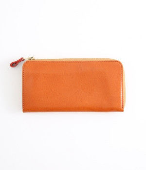 ルビーレザー　L字ロングウォレット(キャメル-ONESIZE)