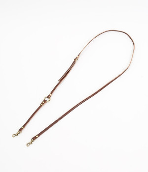 コルド　スマホショルダー　ストラップ(ブラウン-ONESIZE)