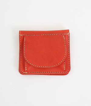 ベリー　コイン2つ折れウォレット(レッド-ONESIZE)