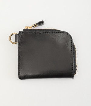 ジーンズ　L字ミニウォレット(ブラック-ONESIZE)