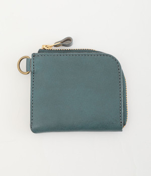 ジーンズ　L字ミニウォレット(ネイビー-ONESIZE)