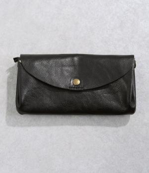 コルドアコーディオンロングウォレット(ブラック-F)