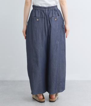 シャーリングワイドサルエルパンツ｜conges payes ADIEU TRISTESSE