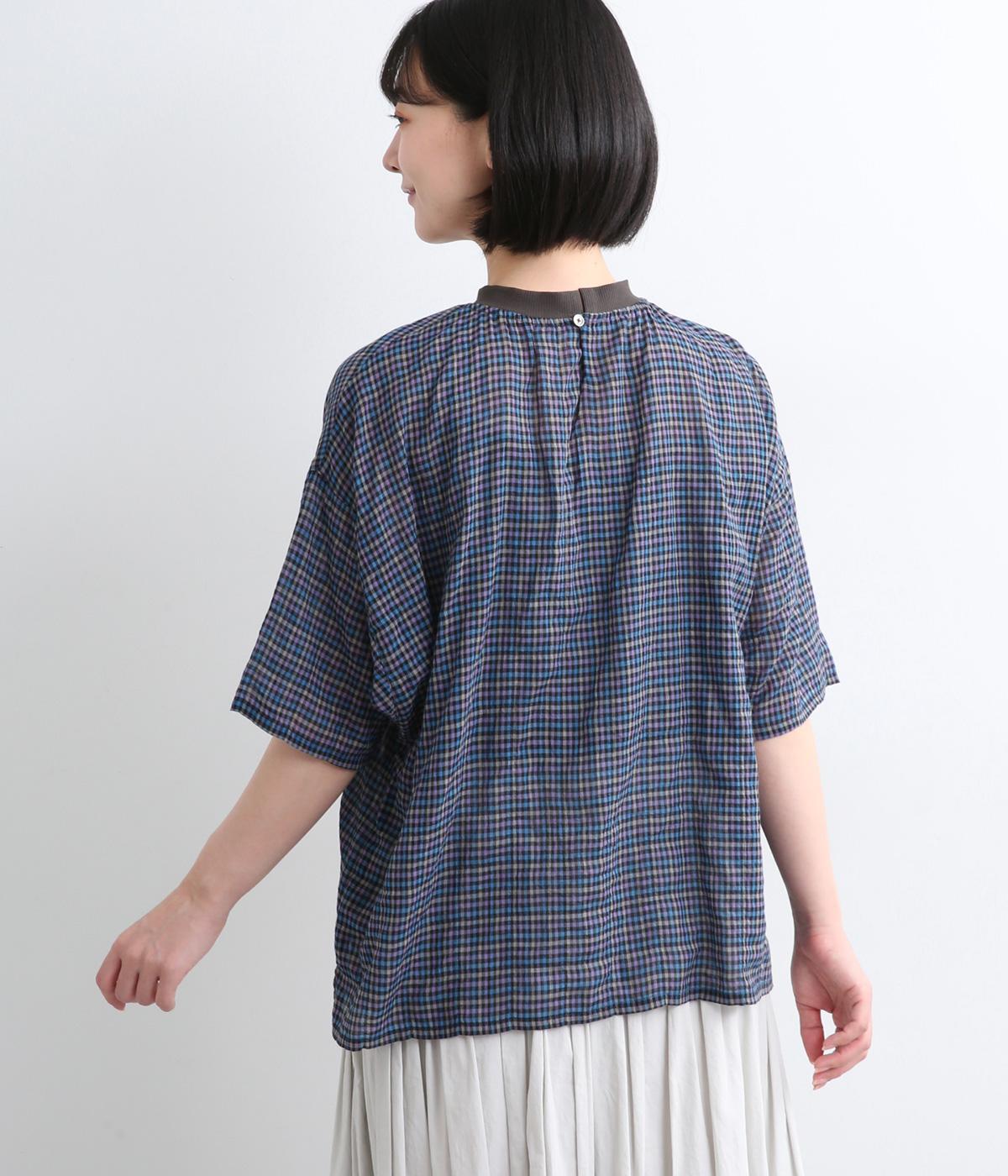 シャーリングTブラウス｜conges payes ADIEU TRISTESSE 