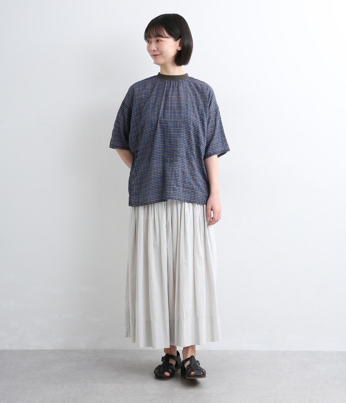 シャーリングTブラウス｜conges payes ADIEU TRISTESSE 
