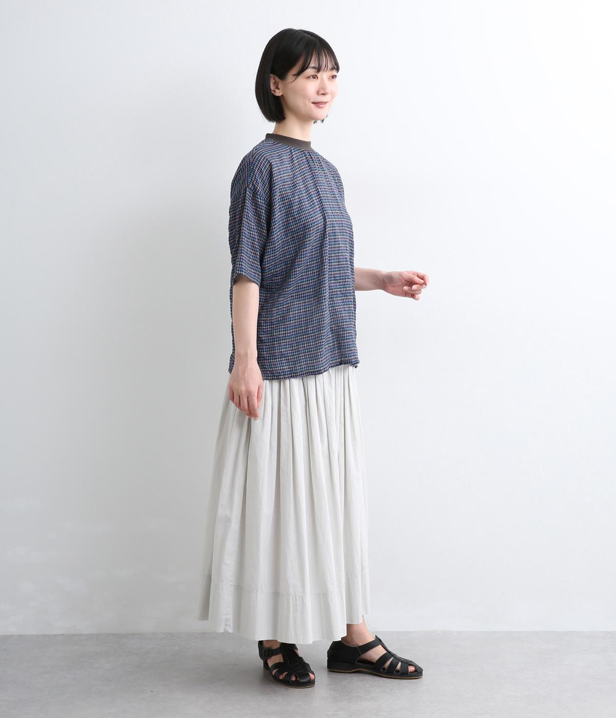 シャーリングTブラウス｜conges payes ADIEU TRISTESSE 