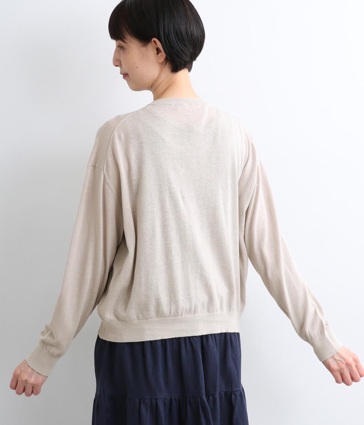 リネンコットン透かし柄カーディガン｜conges payes ADIEU TRISTESSE