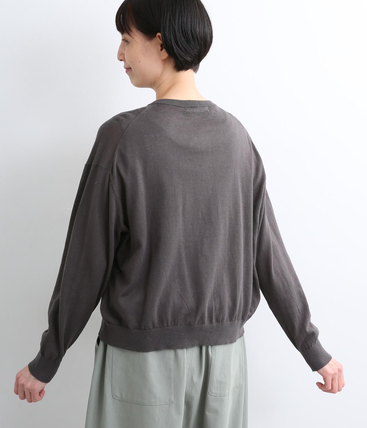 リネンコットン透かし柄カーディガン｜conges payes ADIEU TRISTESSE