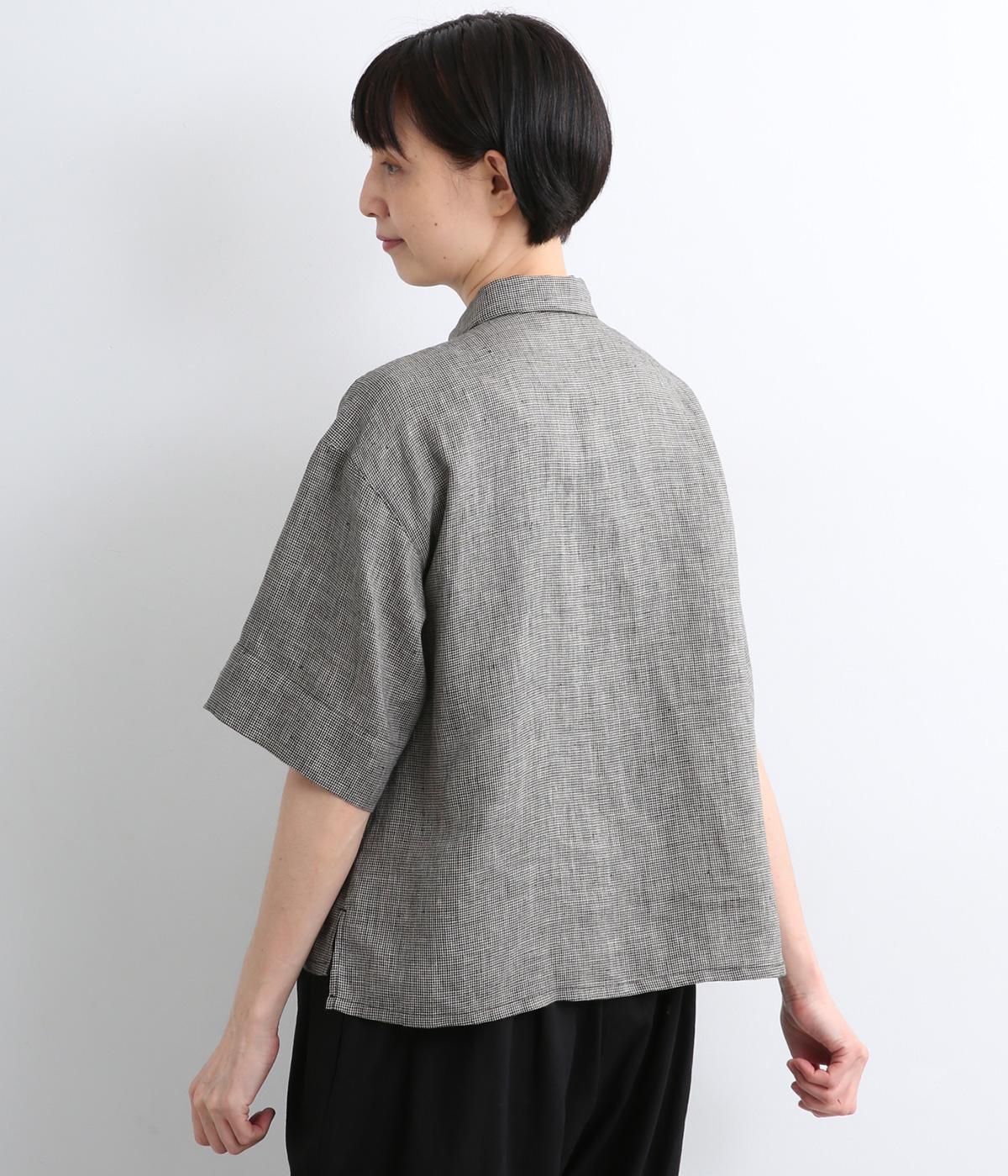 リネンフロントタックシャツブラウス｜LOISIR（ロワズィール）の商品詳細