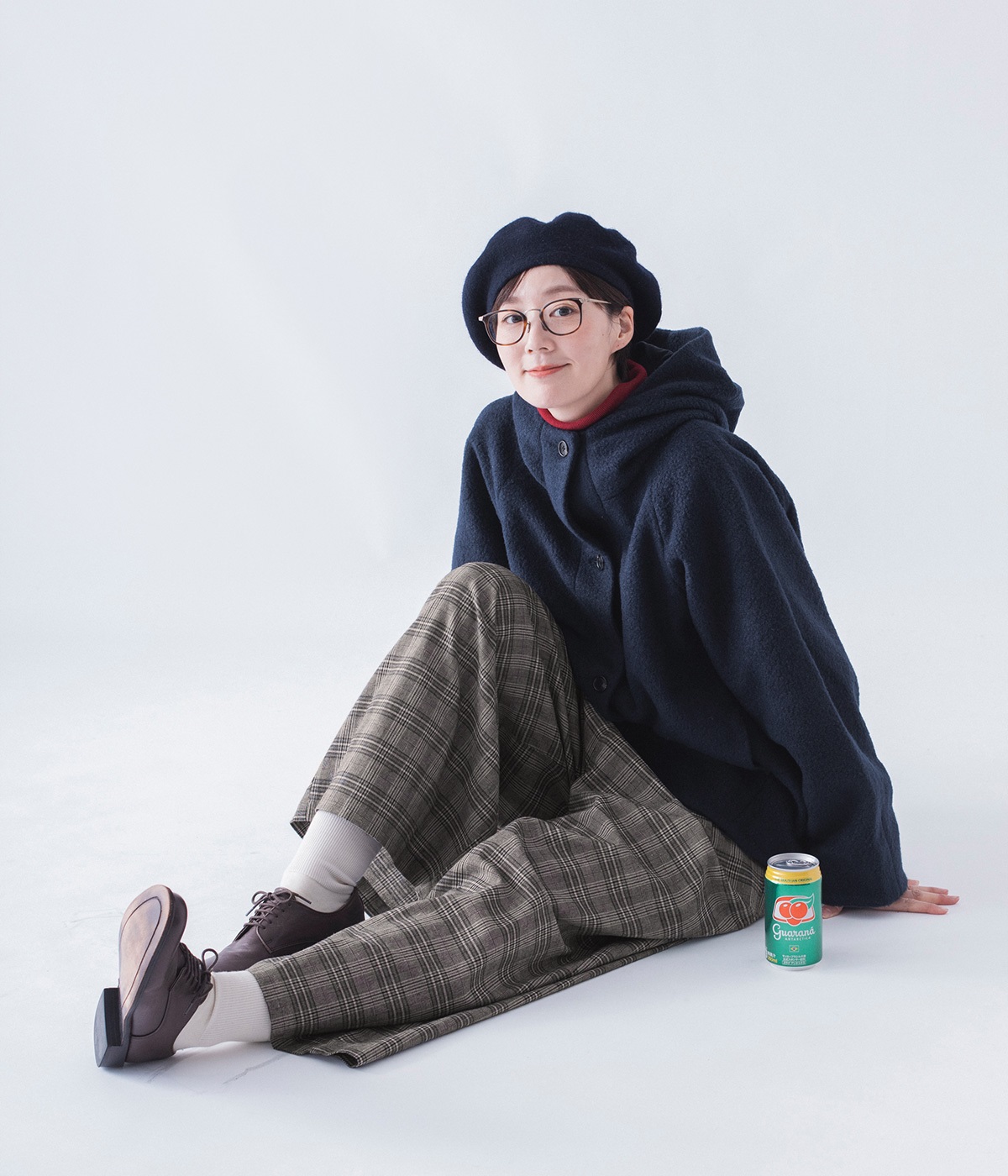 ブークレ フードショートコート｜&yarn（アンドヤーン）の商品詳細