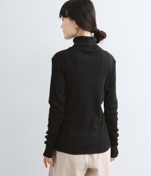 新品未使用　タグ付き　OTTO ブラック タートルネック トップス　日本製　上質 コットンテレコタートルTee 日本製｜AUG（オーグ）の商品詳細