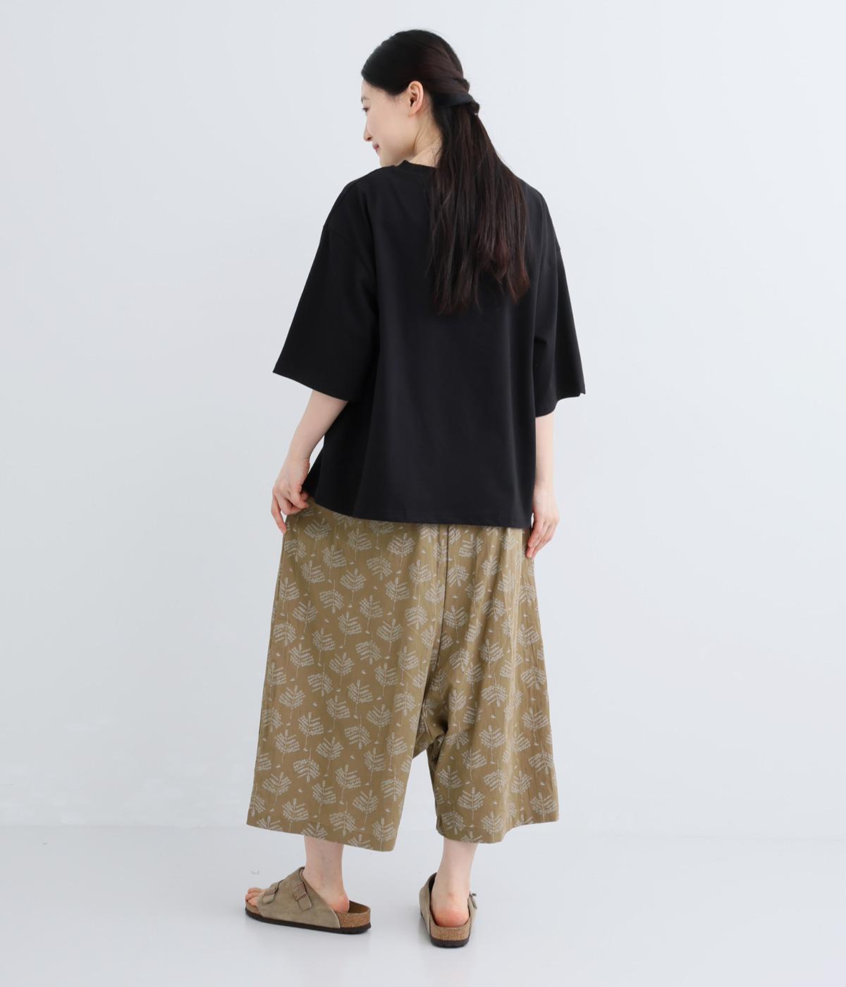 BIGLEAFと小鳥柄 サルエルワイドパンツ｜COLORK（カラック）の商品詳細