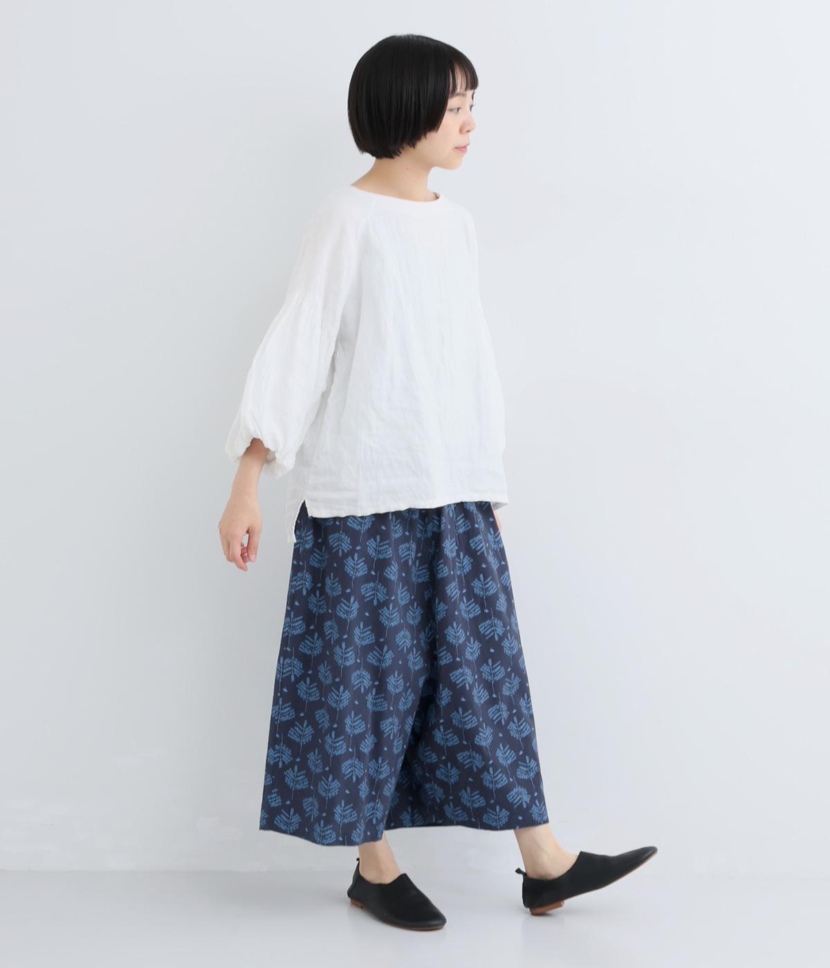 BIGLEAFと小鳥柄 サルエルワイドパンツ｜COLORK（カラック）の商品詳細