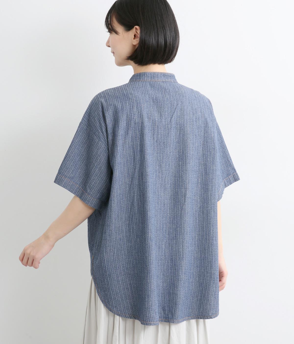 ステッチシャンブレー前ポケットシャツ｜COLORK（カラック）の商品詳細
