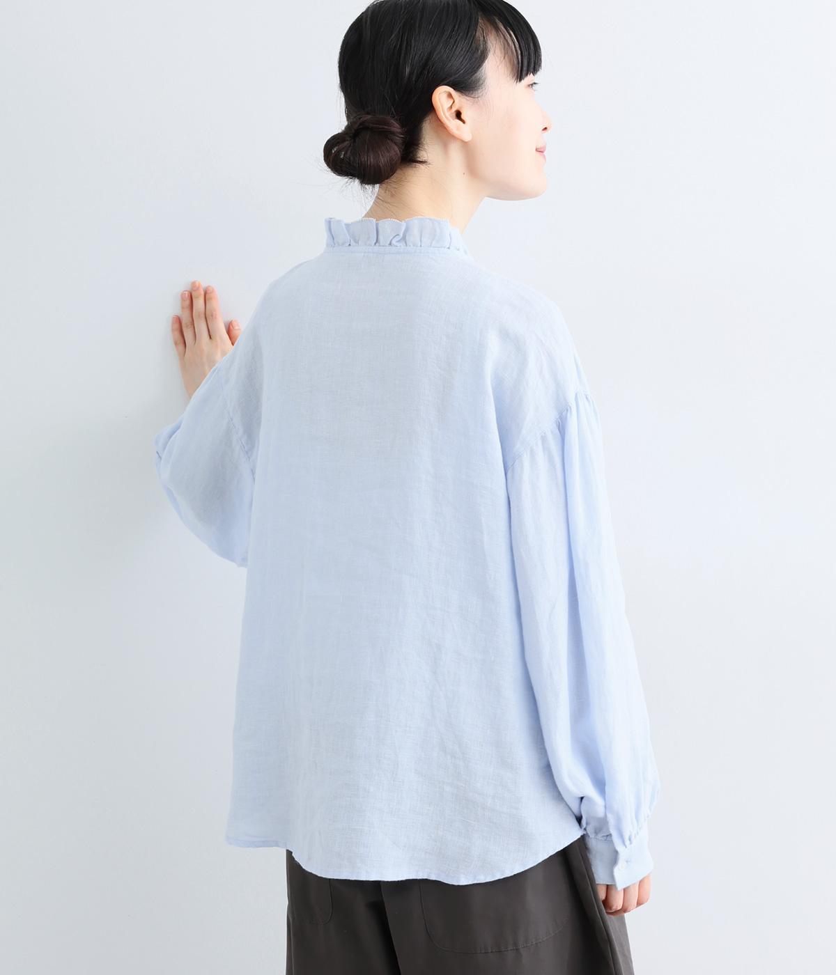 新品★HEAVENLY ヘブンリー★フリル ネック 2WAY シアー ブラウス ヘンプフリルカラーブラウス｜HEAVENLY（ヘブンリー）の商品詳細