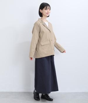 コットンツイル 花刺繍ジャケット｜Emago（イマゴ）の商品詳細