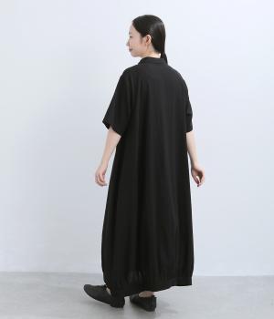 リネンコットン 刺繍バルーンワンピース｜Emago（イマゴ）の商品詳細