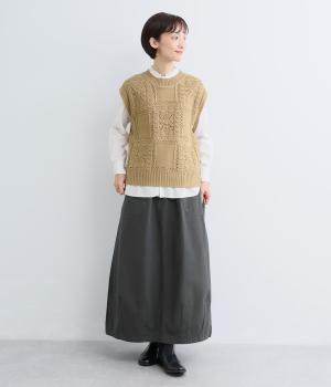 パッチワークベスト｜refined works（リファインドワークス）の商品詳細