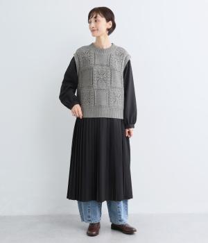 パッチワークベスト｜refined works（リファインドワークス）の商品詳細