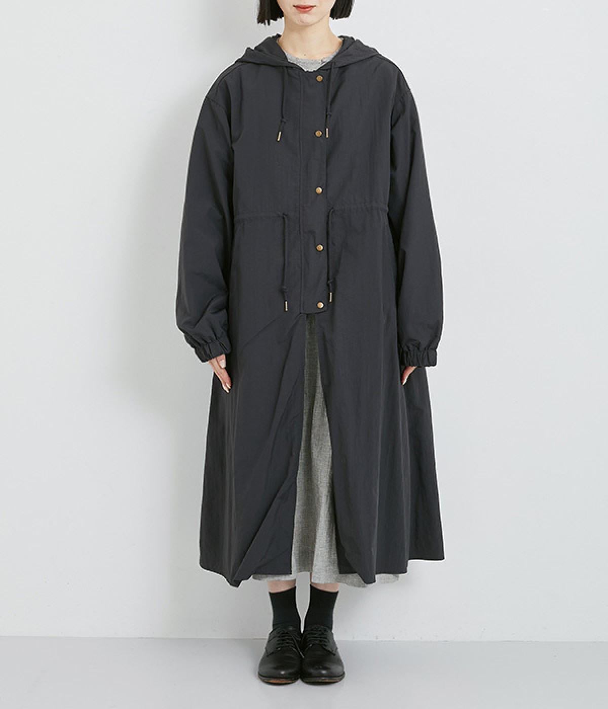 撥水ナイロンロング丈コート｜LUPILIEN（ルピリアン）の商品詳細