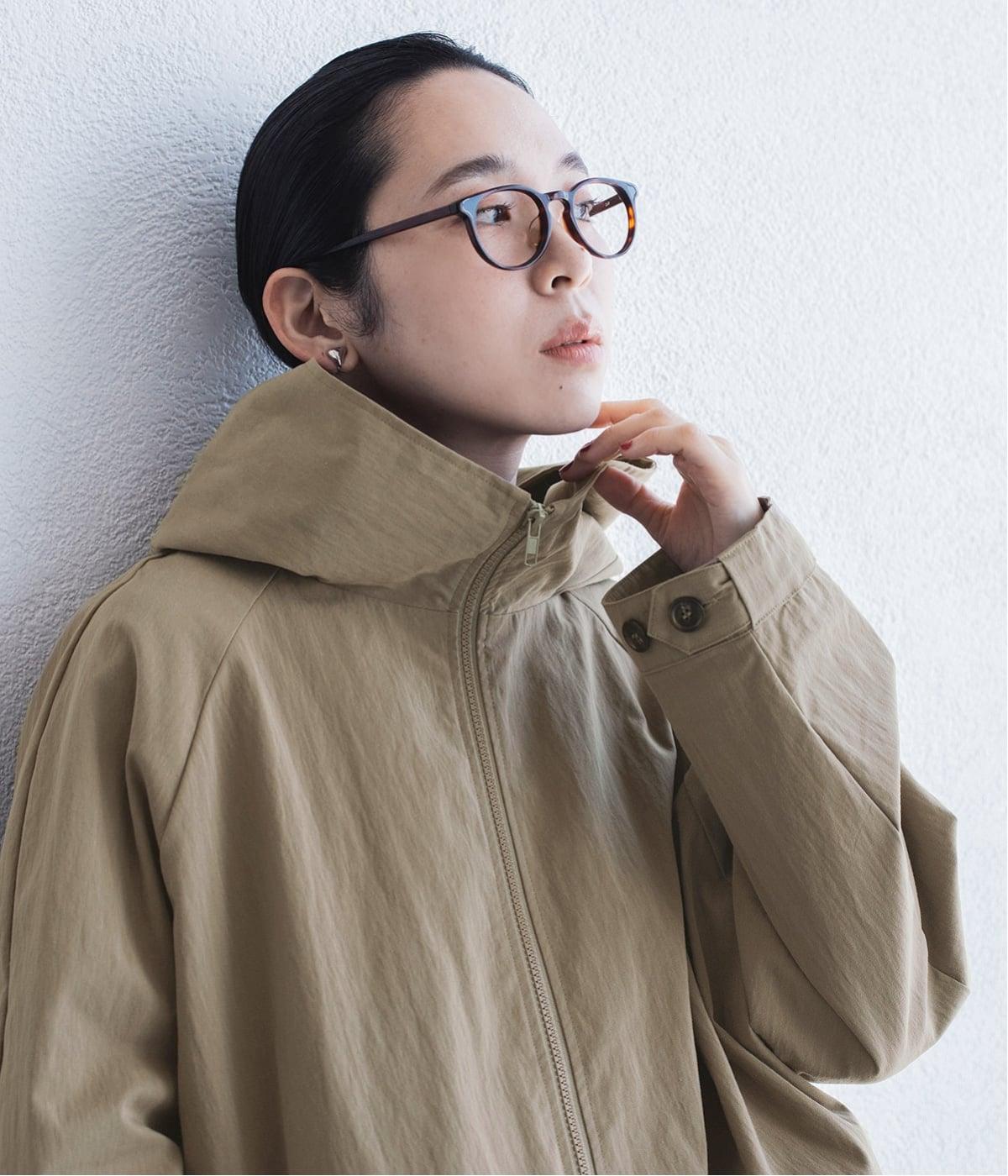 コットンナイロンフードジップブルゾン｜corail（コライユ）の商品詳細