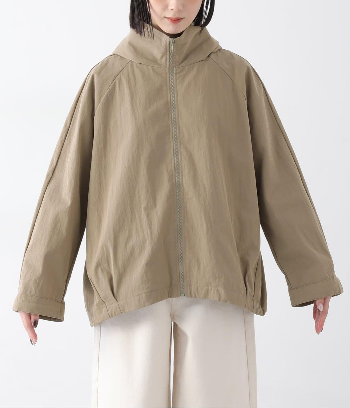 コットンナイロンフードジップブルゾン｜corail（コライユ）の商品詳細