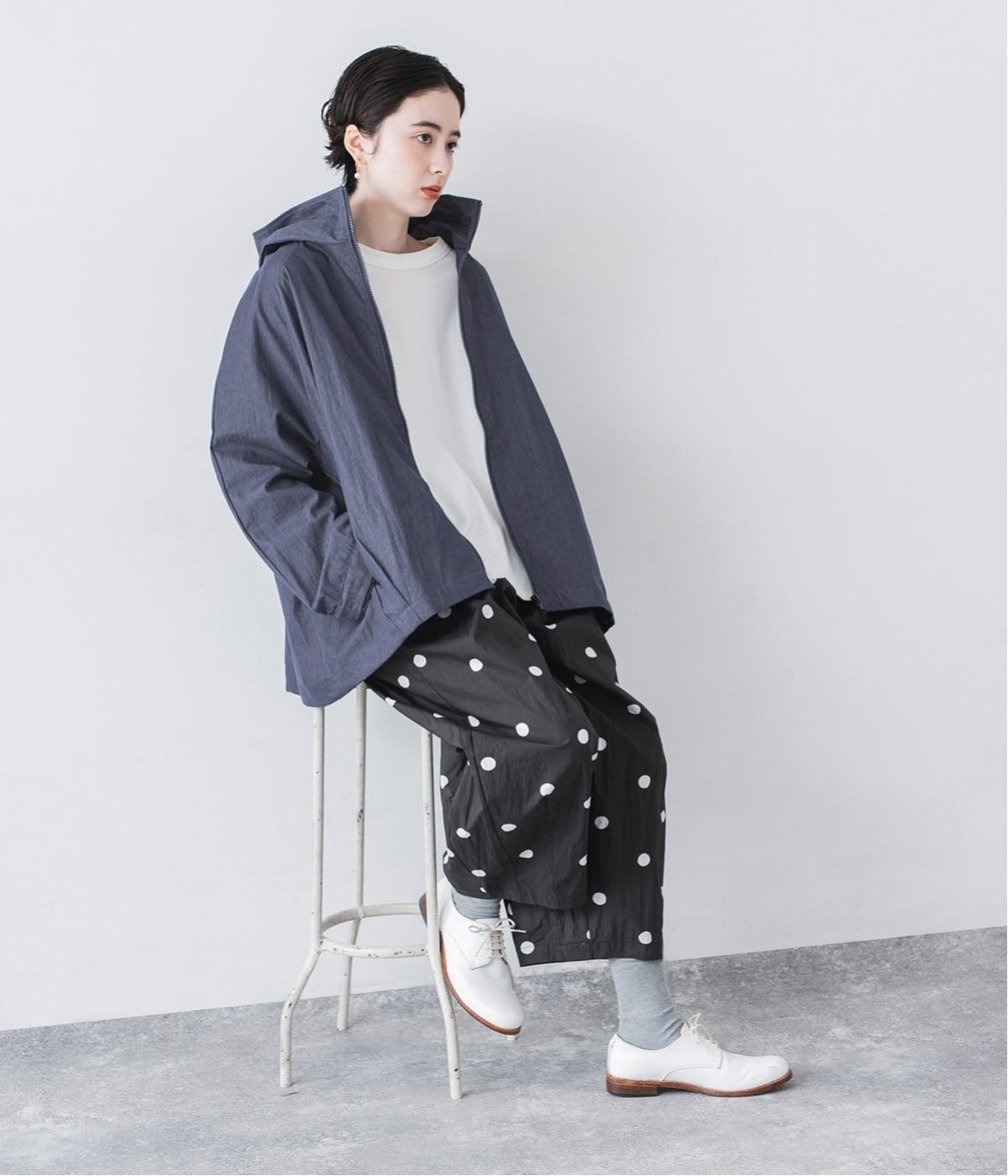 コットンナイロンフードジップブルゾン｜corail（コライユ）の商品詳細