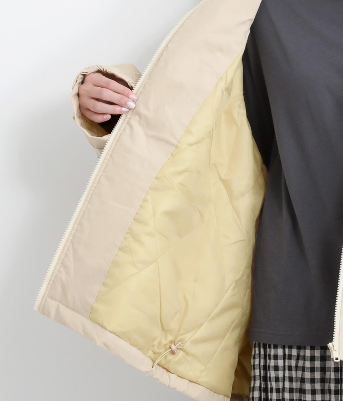 コットンナイロン中綿ZIPフードブルゾン｜etrenne（エトレンヌ）の商品詳細