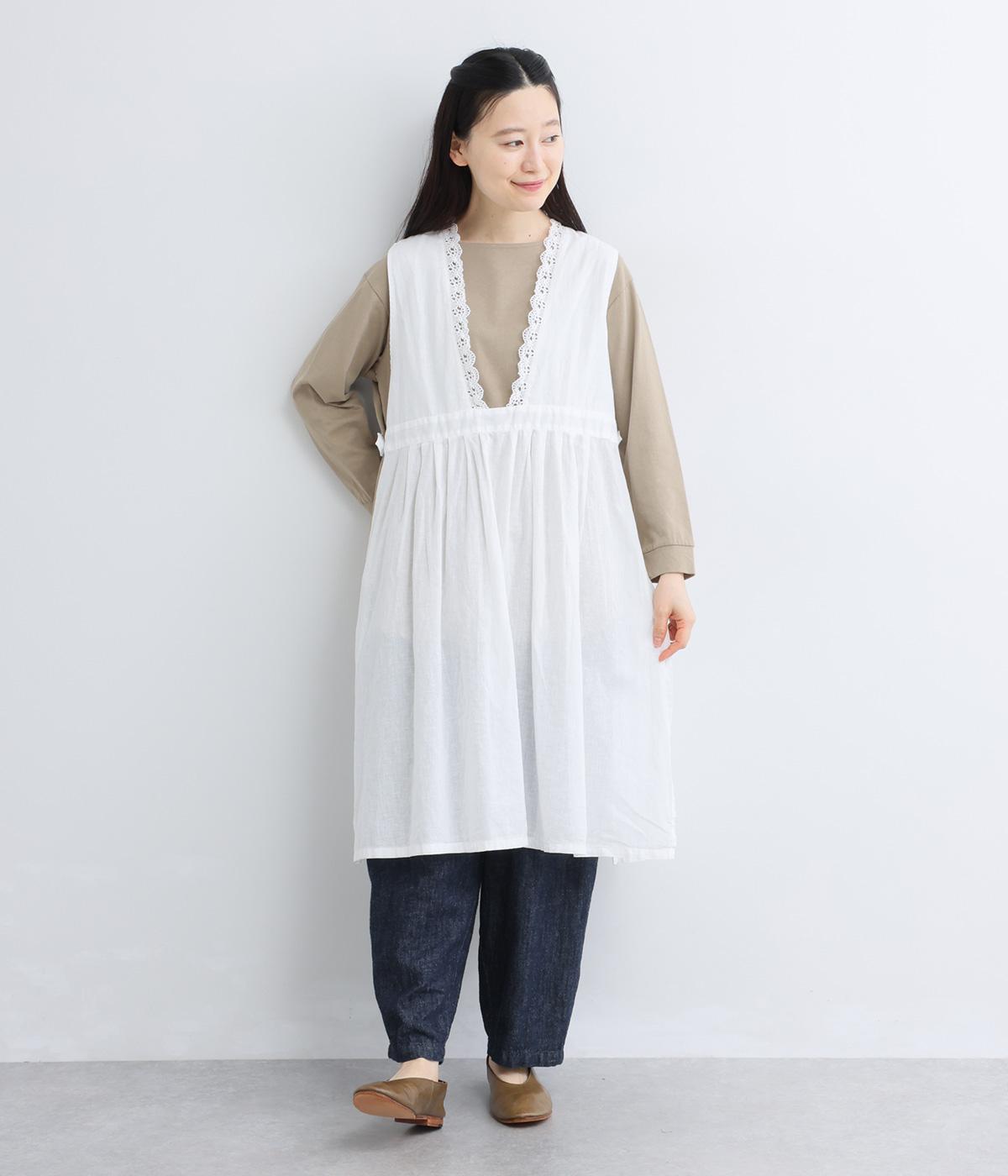 tukuroi by SUN VALLEY】コットンリネン平織 日本製品染 レース