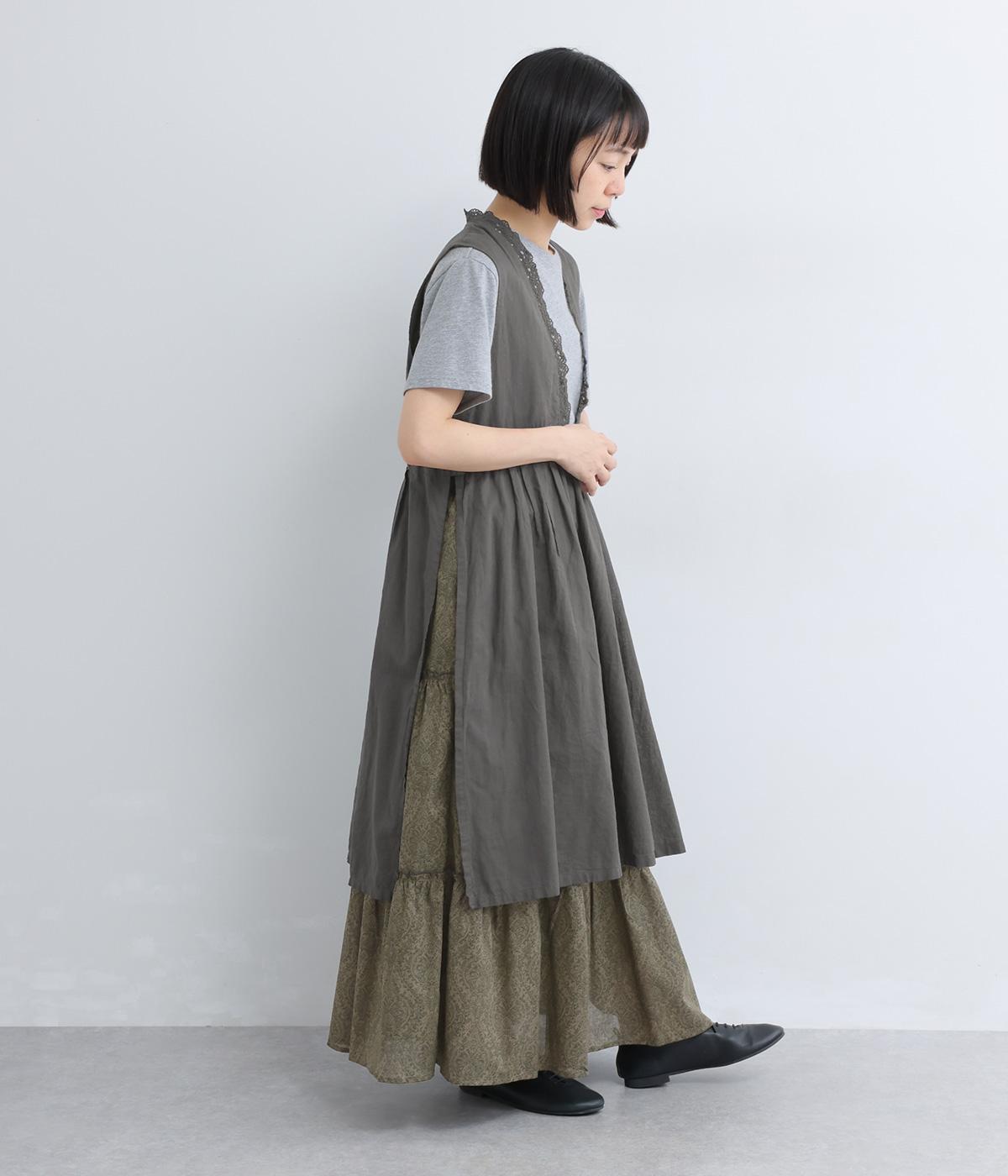 tukuroi by SUN VALLEY】コットンリネン平織 日本製品染 レース