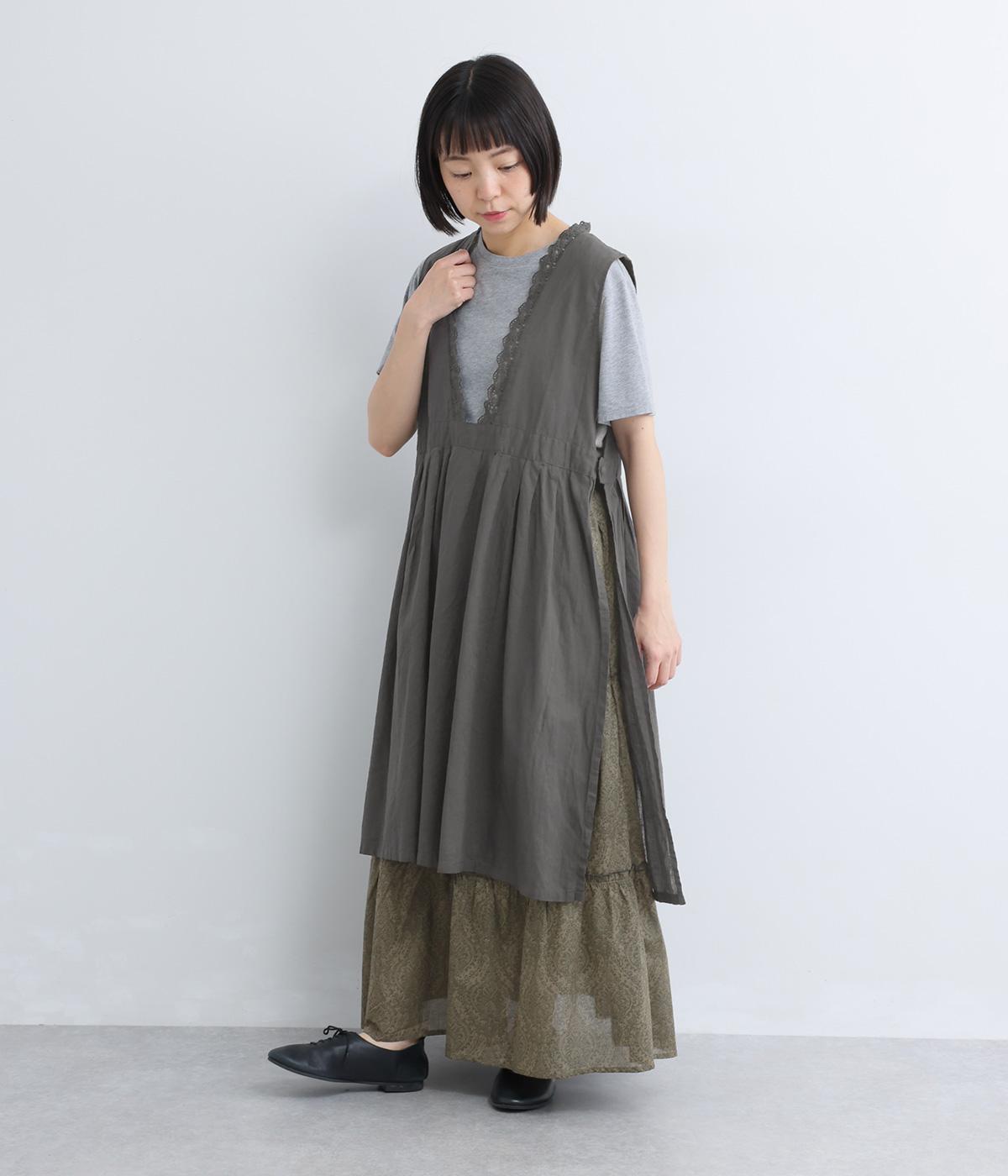 tukuroi by SUN VALLEY】コットンリネン平織 日本製品染 レース