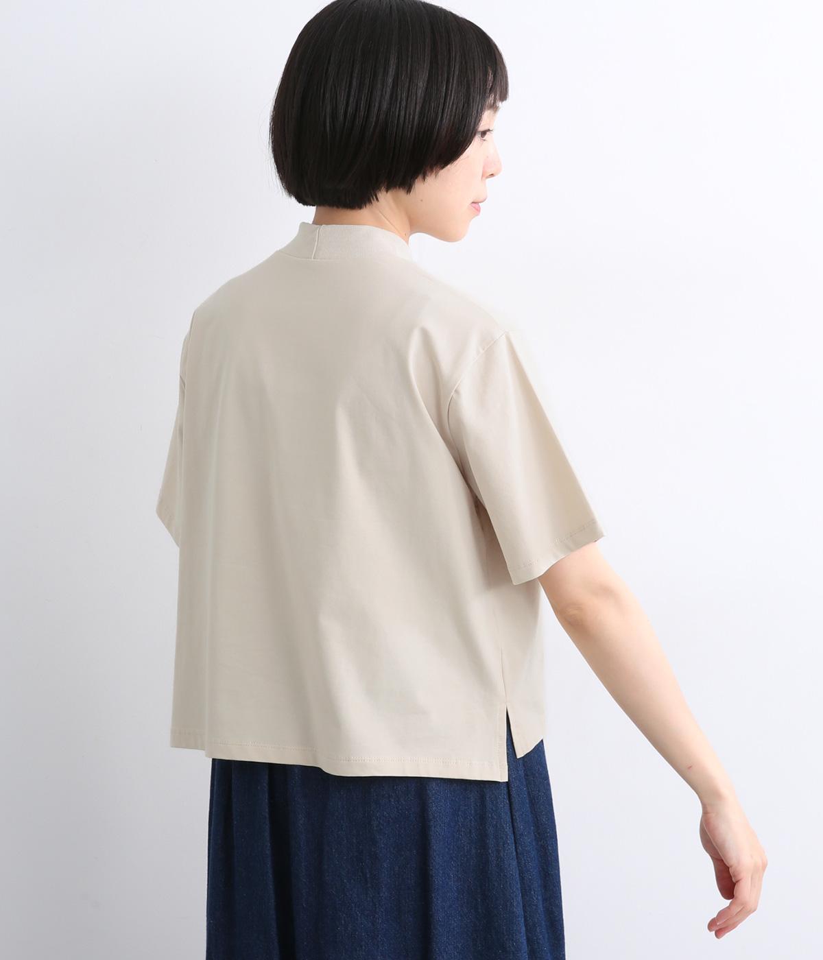 リブハイネック半袖プルオーバー｜koibitomisaki（コイビトミサキ）の