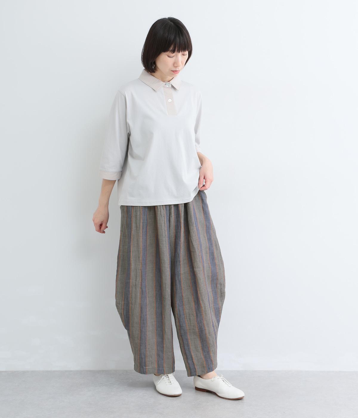 リネンストライプバルーンパンツ｜GIPSYBLUE（ジプシーブルー）の商品詳細