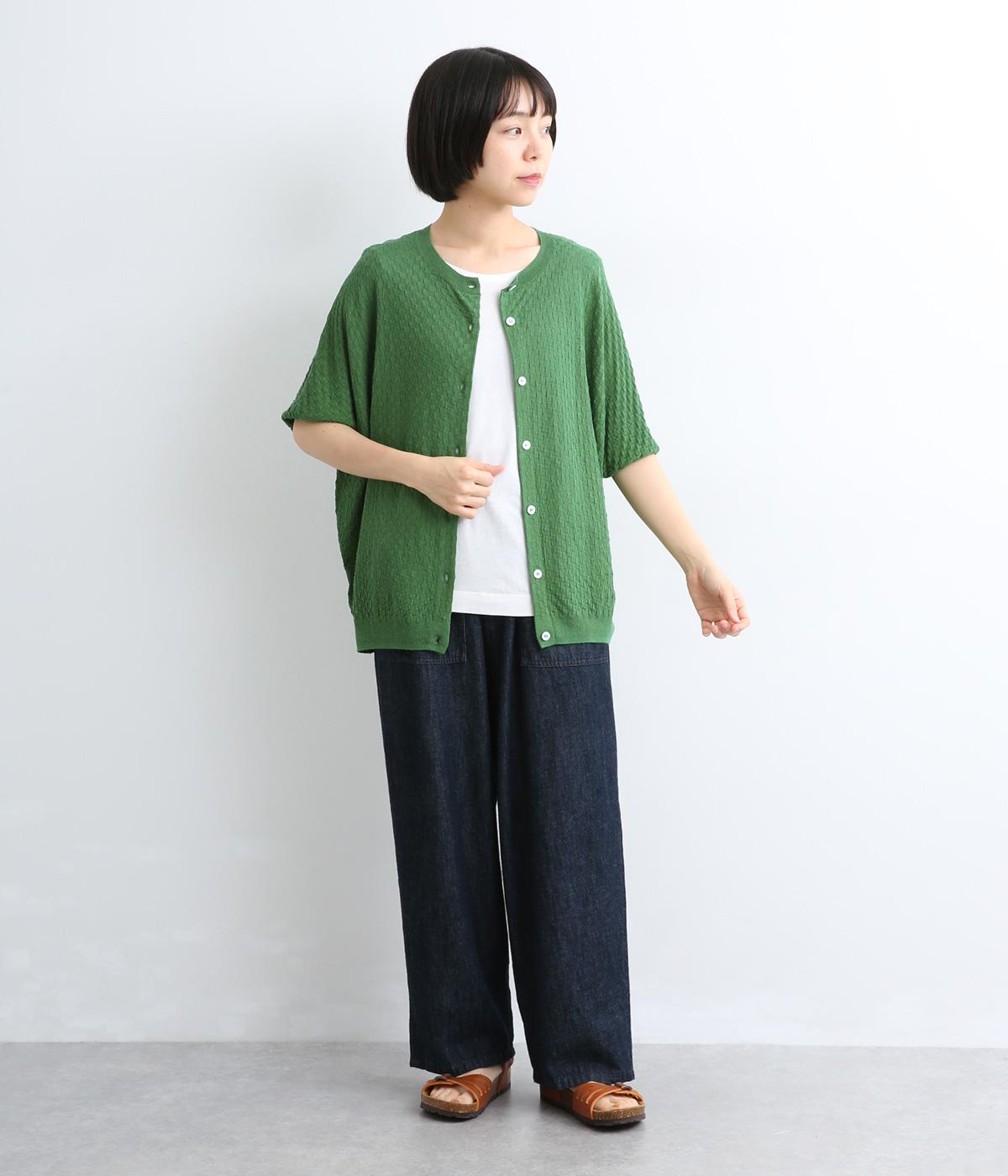 柄編みドルマンニットカーディガン｜green.（グリーンドット）の商品詳細