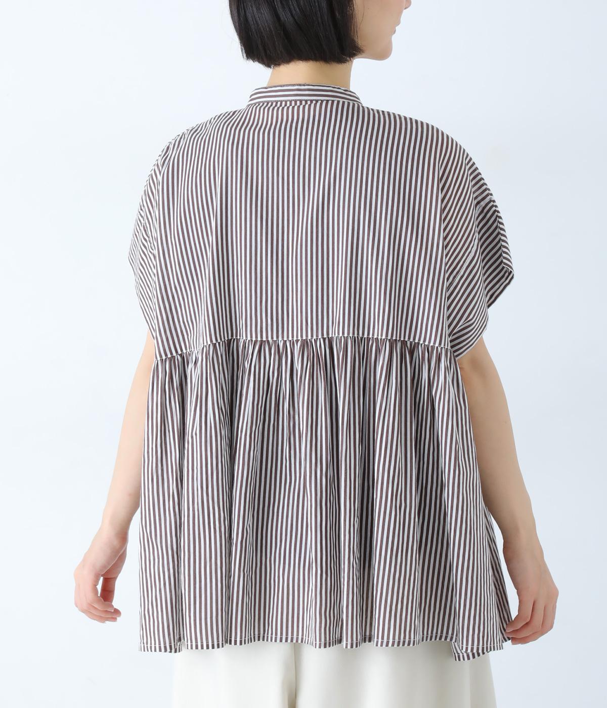 キャンブリックボイル前開きピンタックチュニック｜Noia（ノイア）の