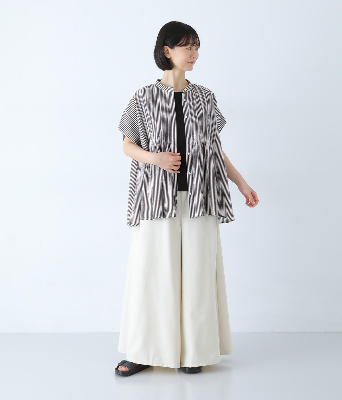 キャンブリックボイル前開きピンタックチュニック｜Noia（ノイア）の