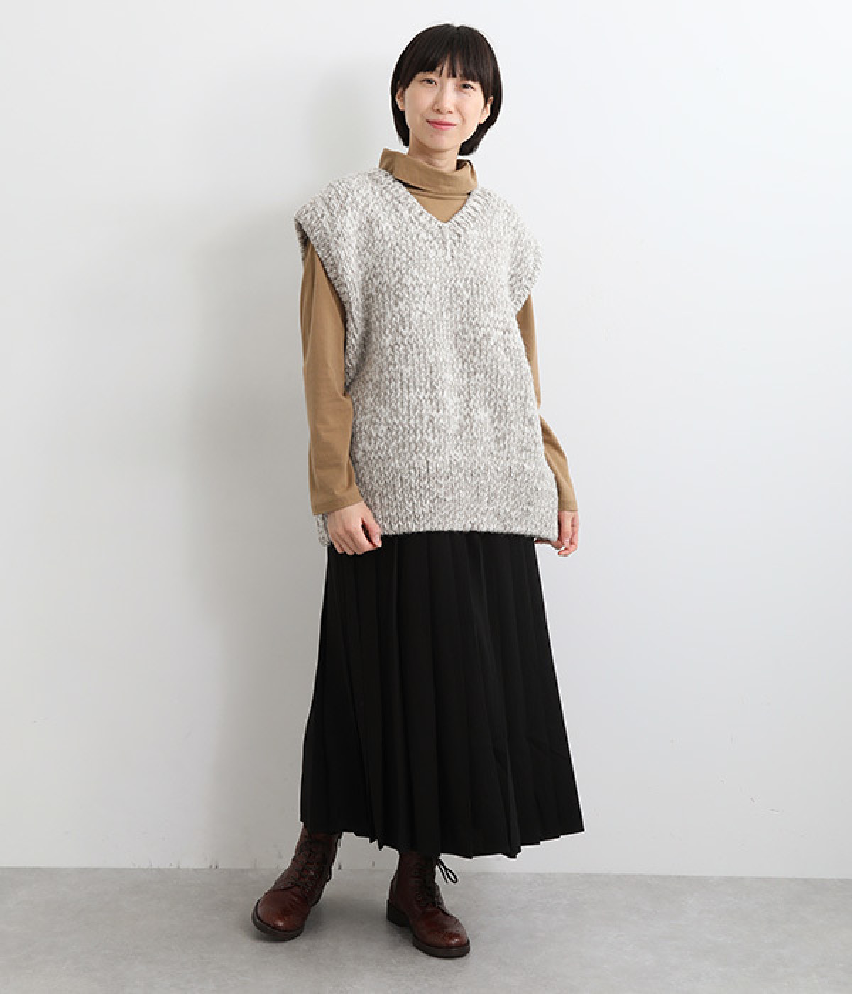 ペルーハンドニットベスト｜ICHI Antiquites（イチアンティークス）の