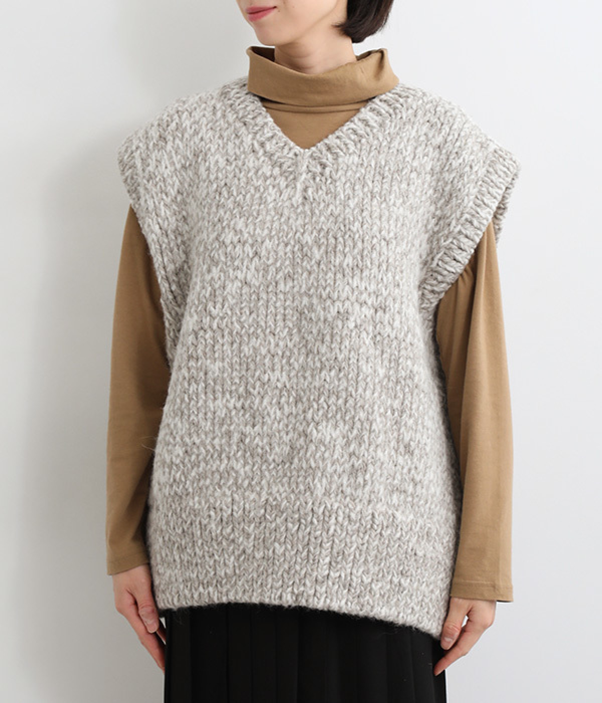 ペルーハンドニットベスト｜ICHI Antiquites（イチアンティークス）の