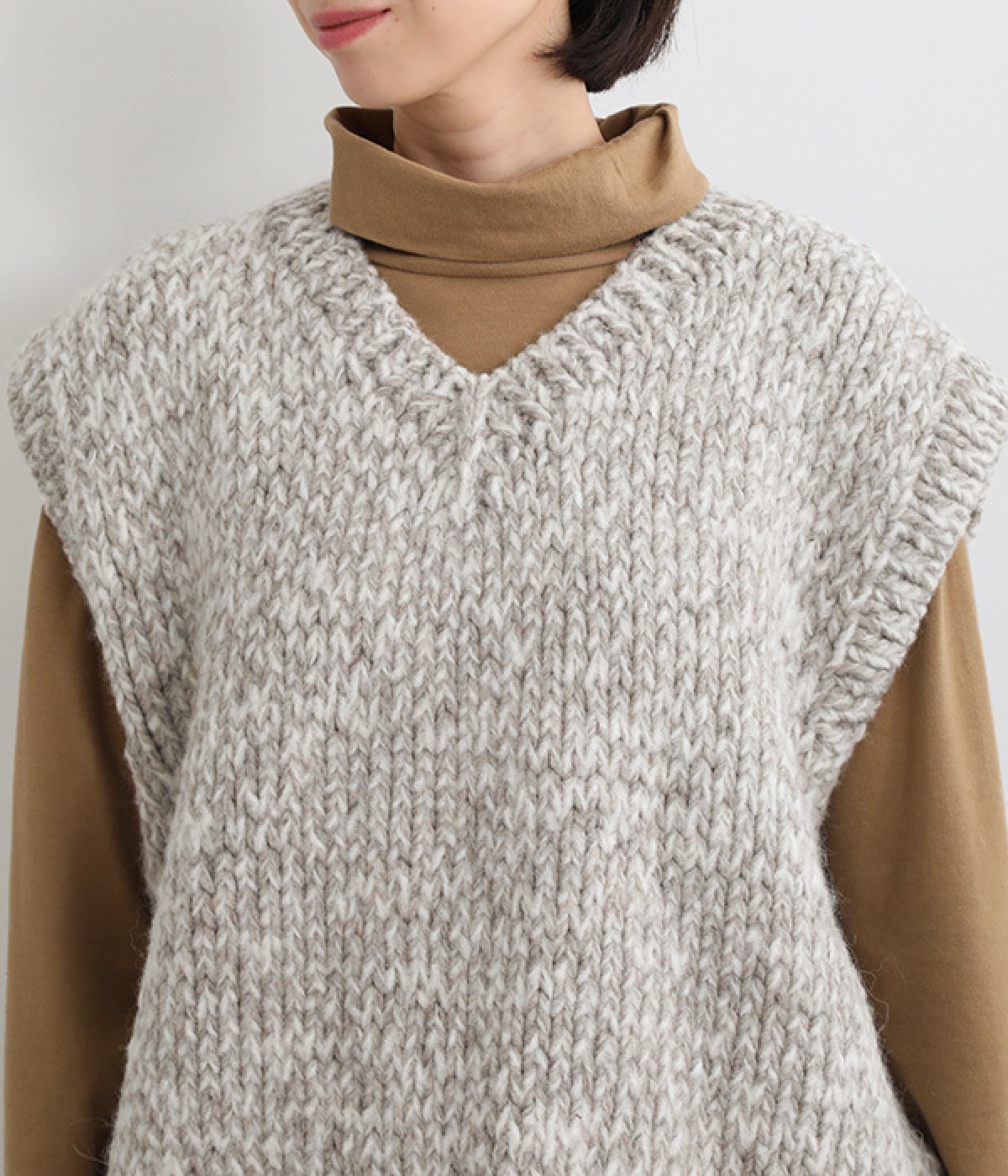 ペルーハンドニットベスト｜ICHI Antiquites（イチアンティークス）の