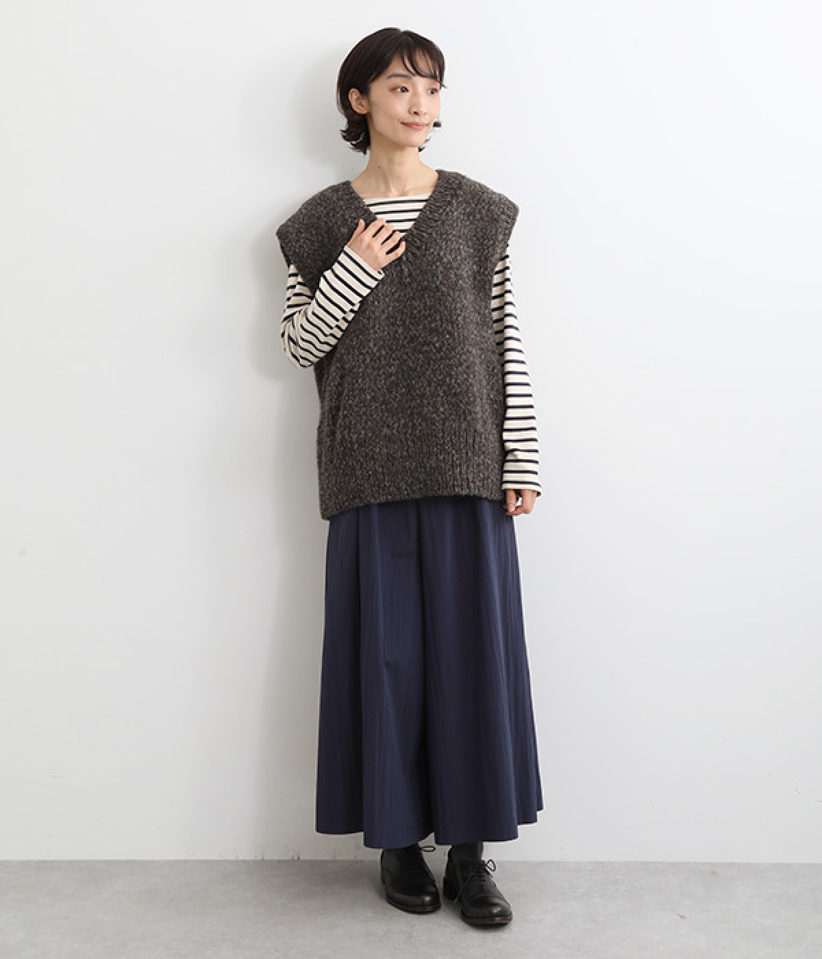 ペルーハンドニットベスト｜ICHI Antiquites（イチアンティークス）の