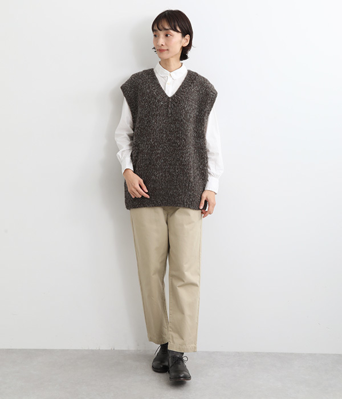 ペルーハンドニットベスト｜ICHI Antiquites（イチアンティークス）の