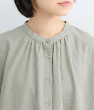 コットンリネンドルマンブラウス｜blue willow（ブルーウィロウ）の
