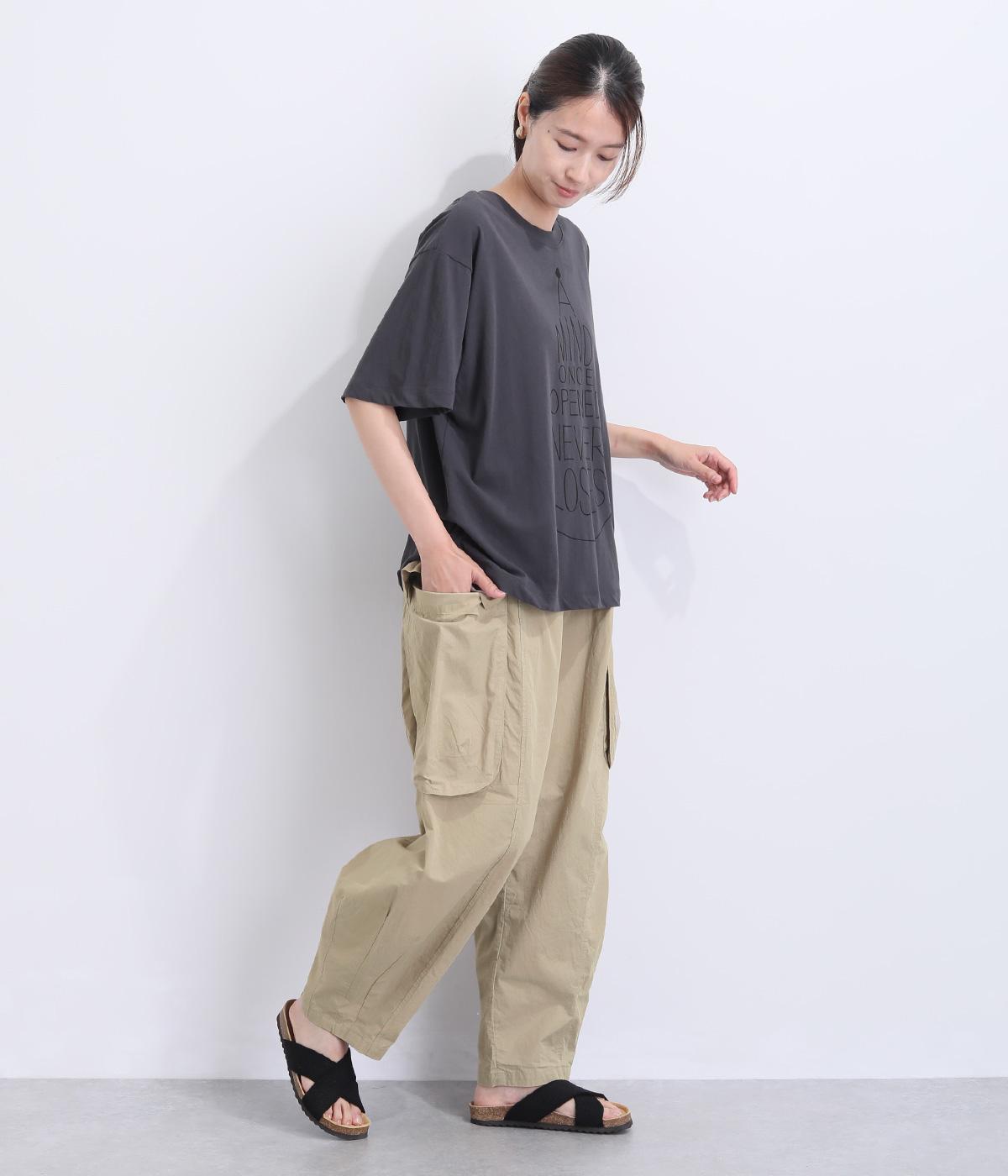 コットンダンプワッシャー ビックフラップポケットパンツ｜TANG
